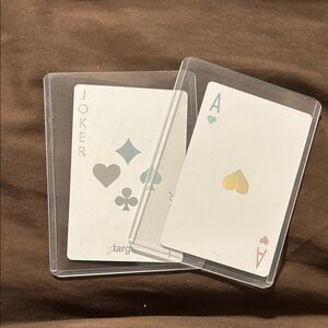 CD Christian Dior Playing Cards in Protective Sleeve